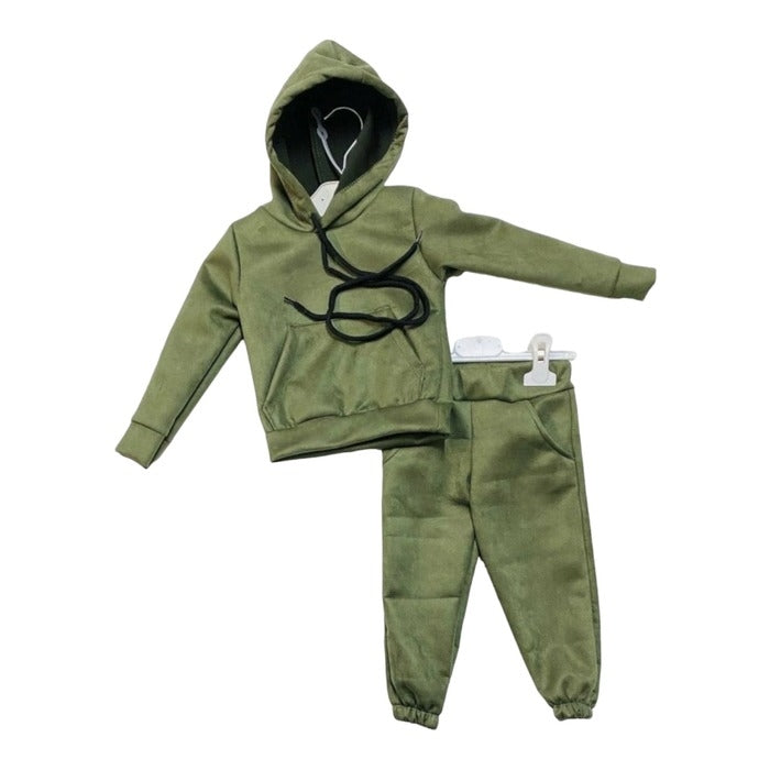 Tuta in Camoscio Per Neonati