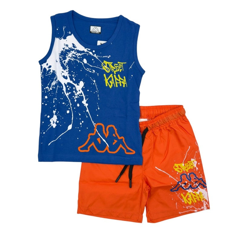 Completo Mare Ragazzo Con costume Kappa