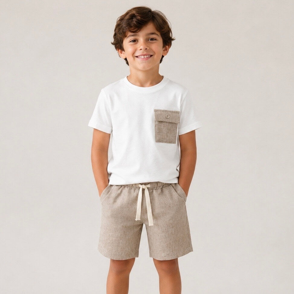 Completo 2 Pezzi Cotone Bimbo