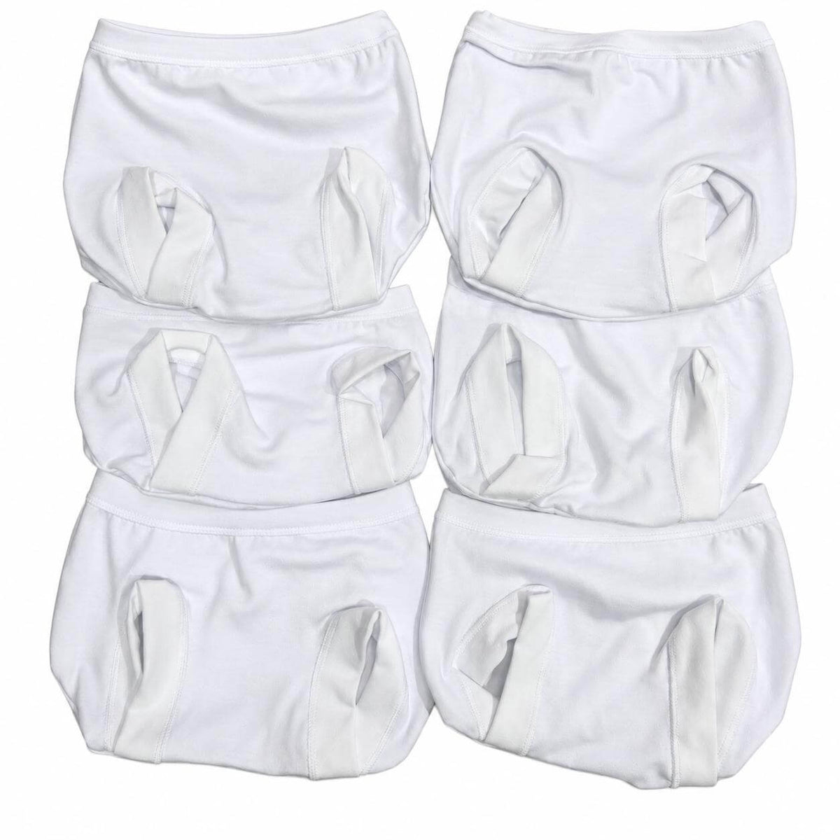 Confezione da 6Mutandine Copripannolino 100% Cotone - Bel Piccino