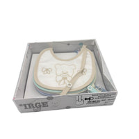 6 Bavette Ricamate Irge con Laccetti