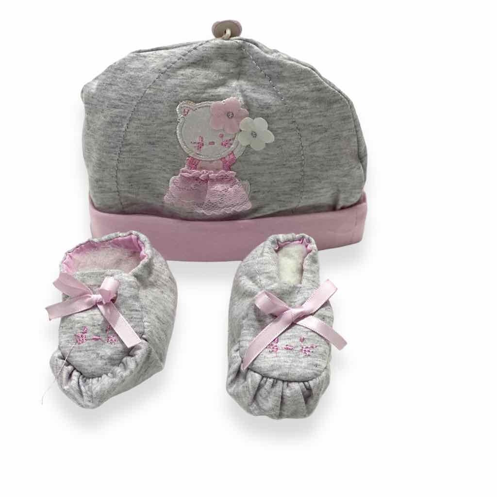 Set Cappello+Scarpetta Bidibimbo