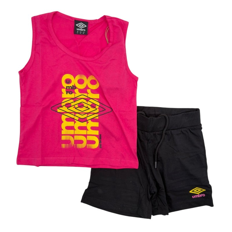 Completo Canotta Ragazza Umbro