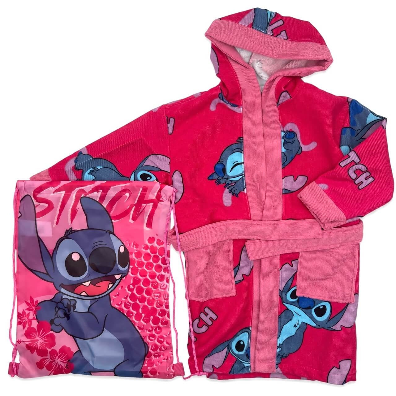 Accappatoio Microspugna + Sacca Stitch