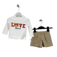 Completo Neonata Felpato