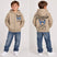 Felpa invernale Felpata con zip Retro stampato - XOUT JEANS