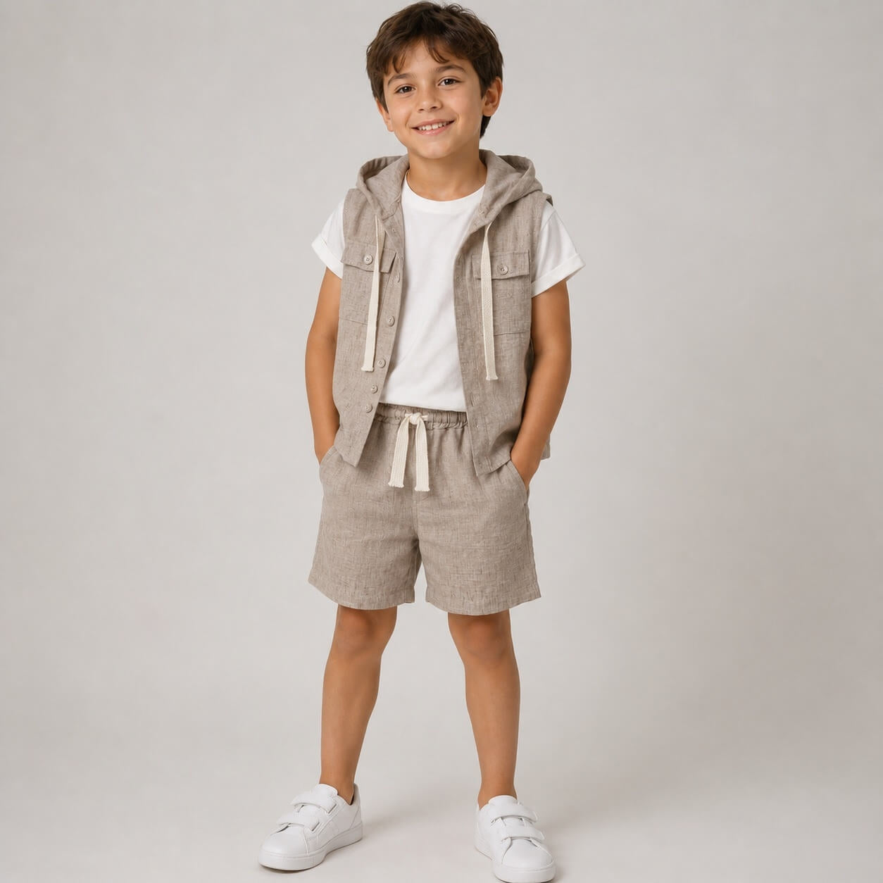 Completo 3 Pezzi Cotone Bimbo