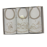 3 Bavette Ricamate Irge con Laccetti