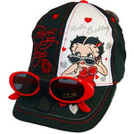 Berretto betty Boop con occhiali