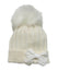 Cappello Con fiocco in Misto Lana