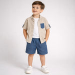 Completo 3 Pezzi Cotone Bimbo