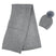 Completo Cappello con Pon Pon + Scialle in Misto Lana