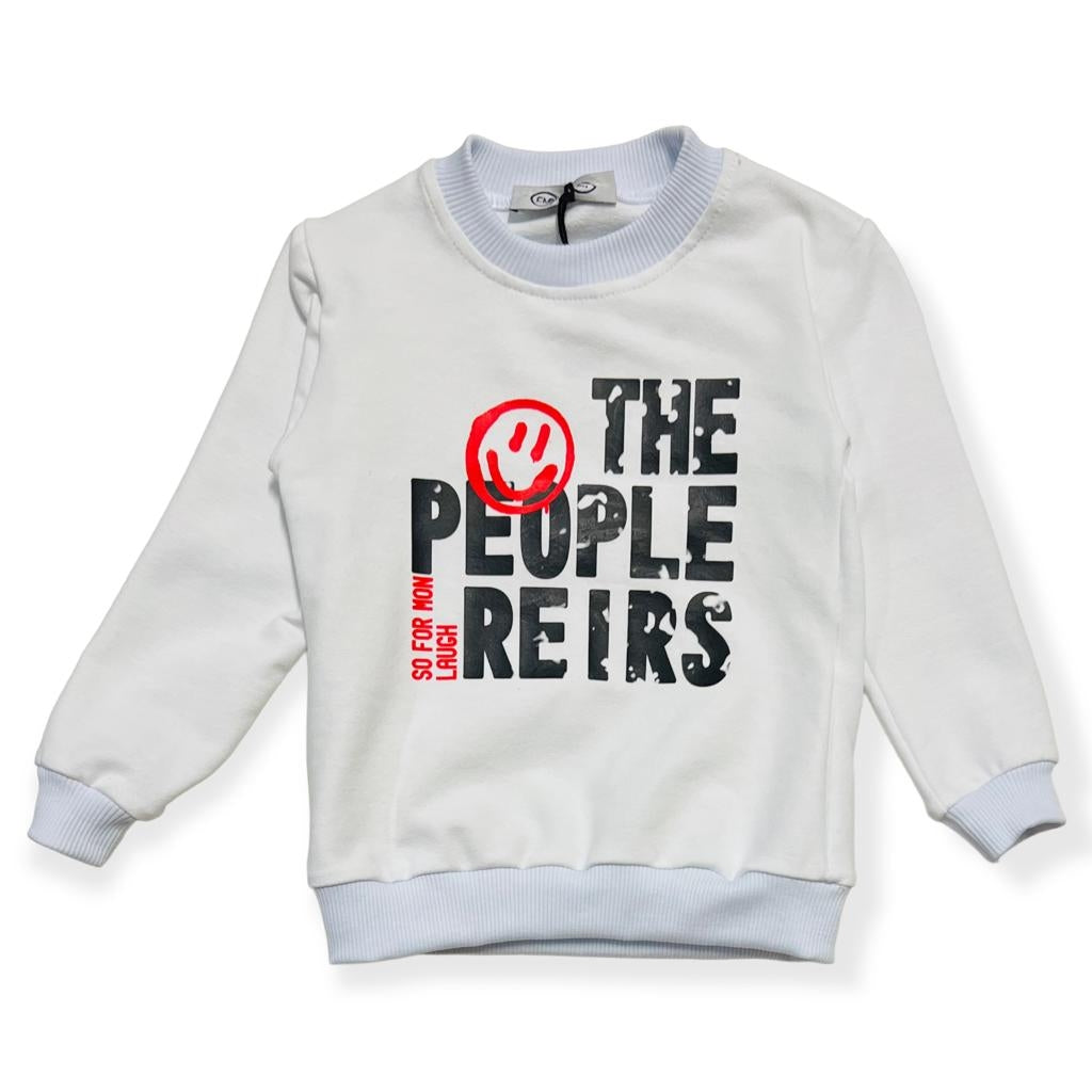 Felpa in Cotone Ragazzo