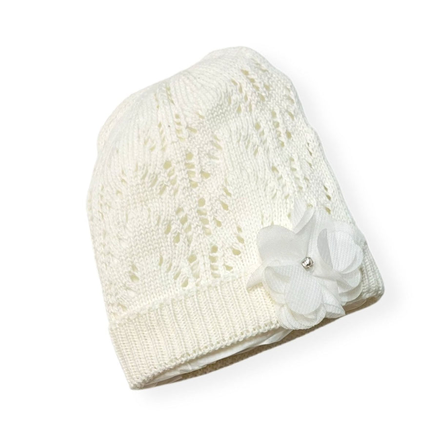 Cappello in Filo Con Applicazione