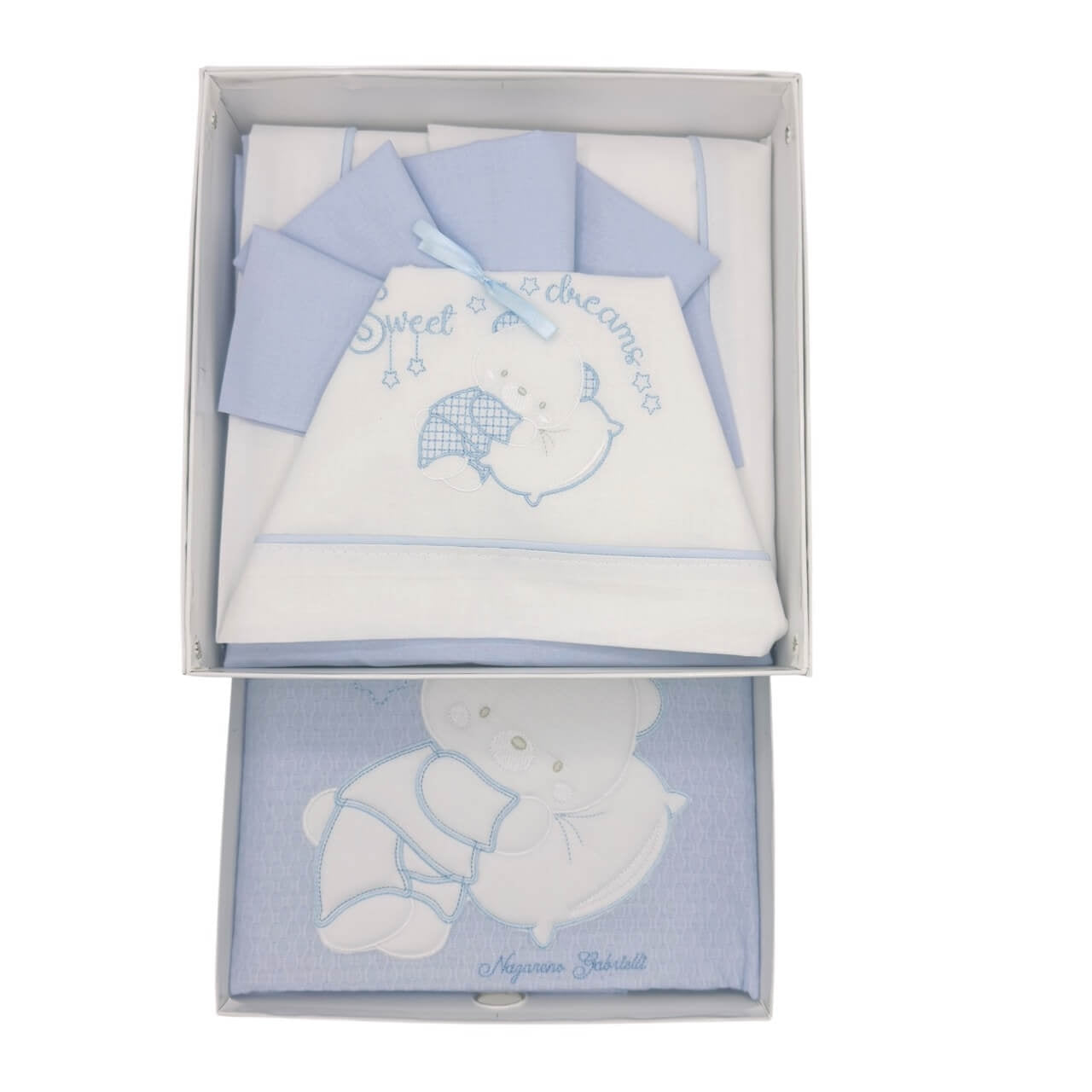 Completo Lenzuola + Copertina Cotone Lettino