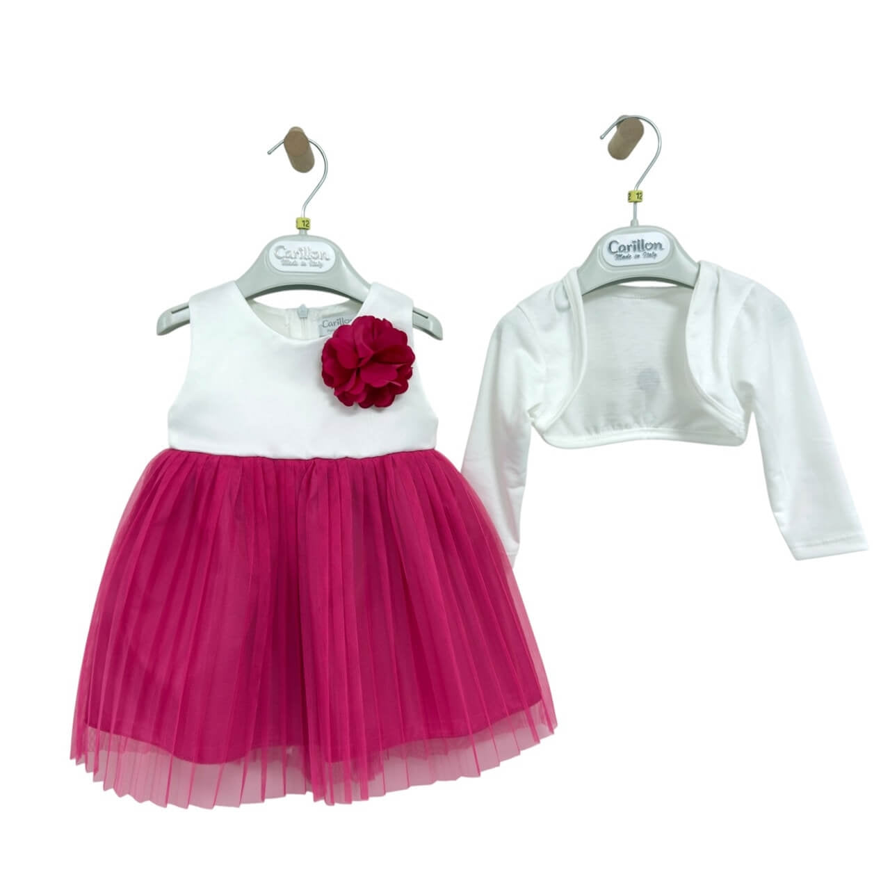 Abito Elegante Bimba + Coprispalle