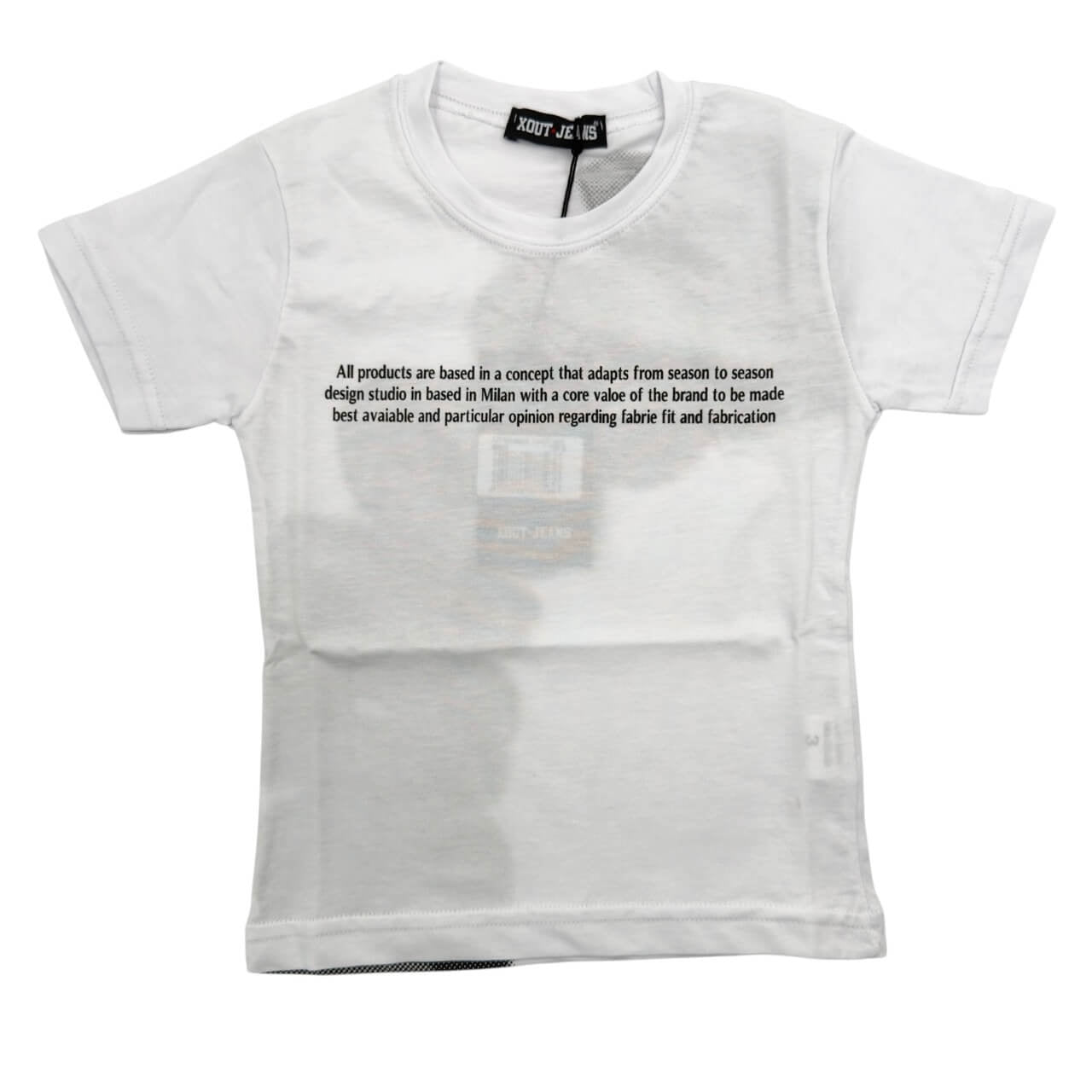 T-Shirt Bimbo Stampata fronte Retro