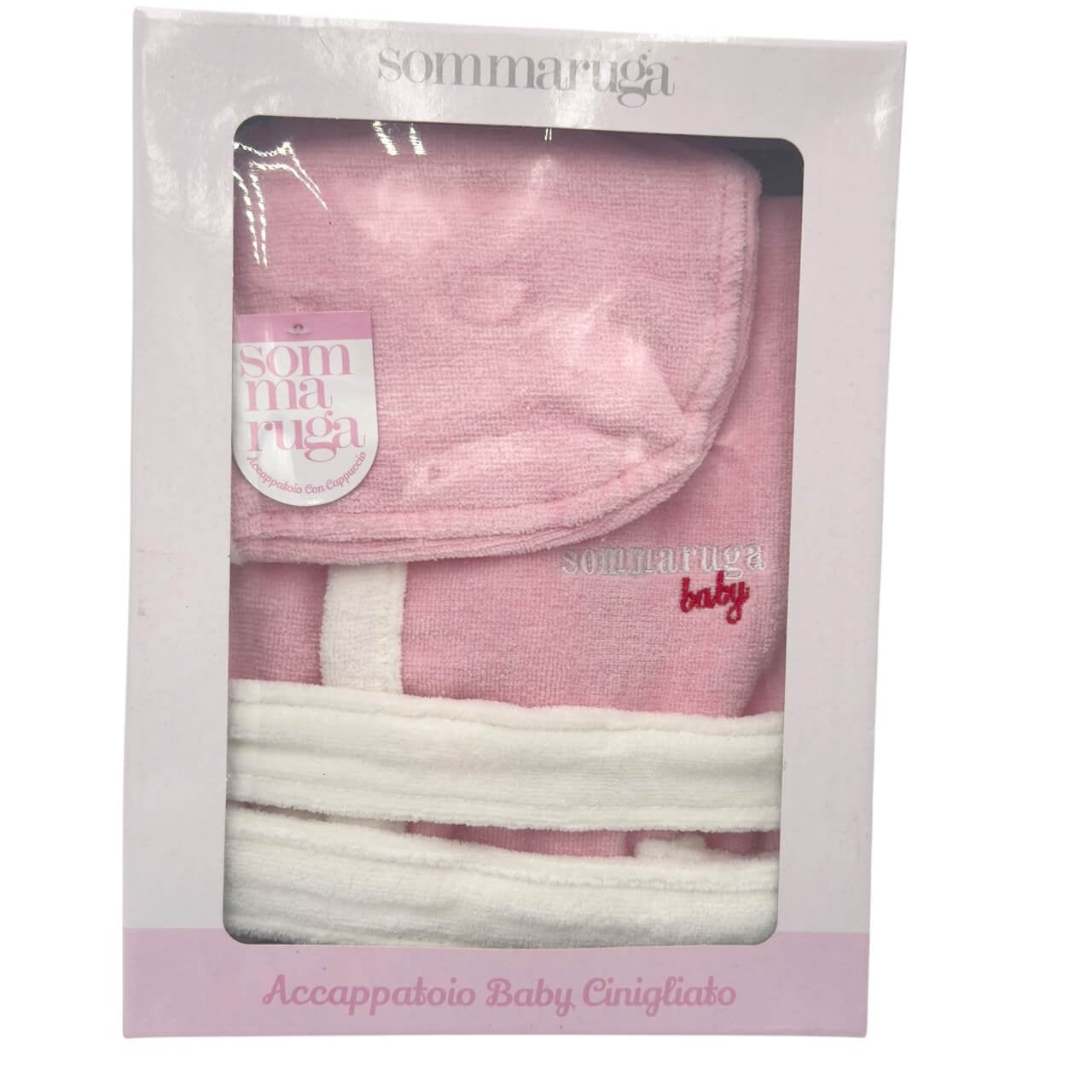 Accappatoio Spugna  Neonata Sommaruga