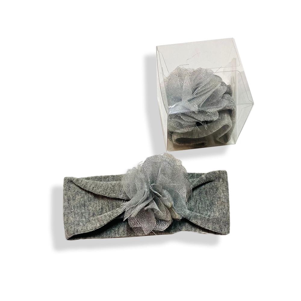 Fascia Neonata in Caldo cotone Grigio