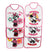 6 Bavette Grandi Minnie Disney Con Molla Plastificata