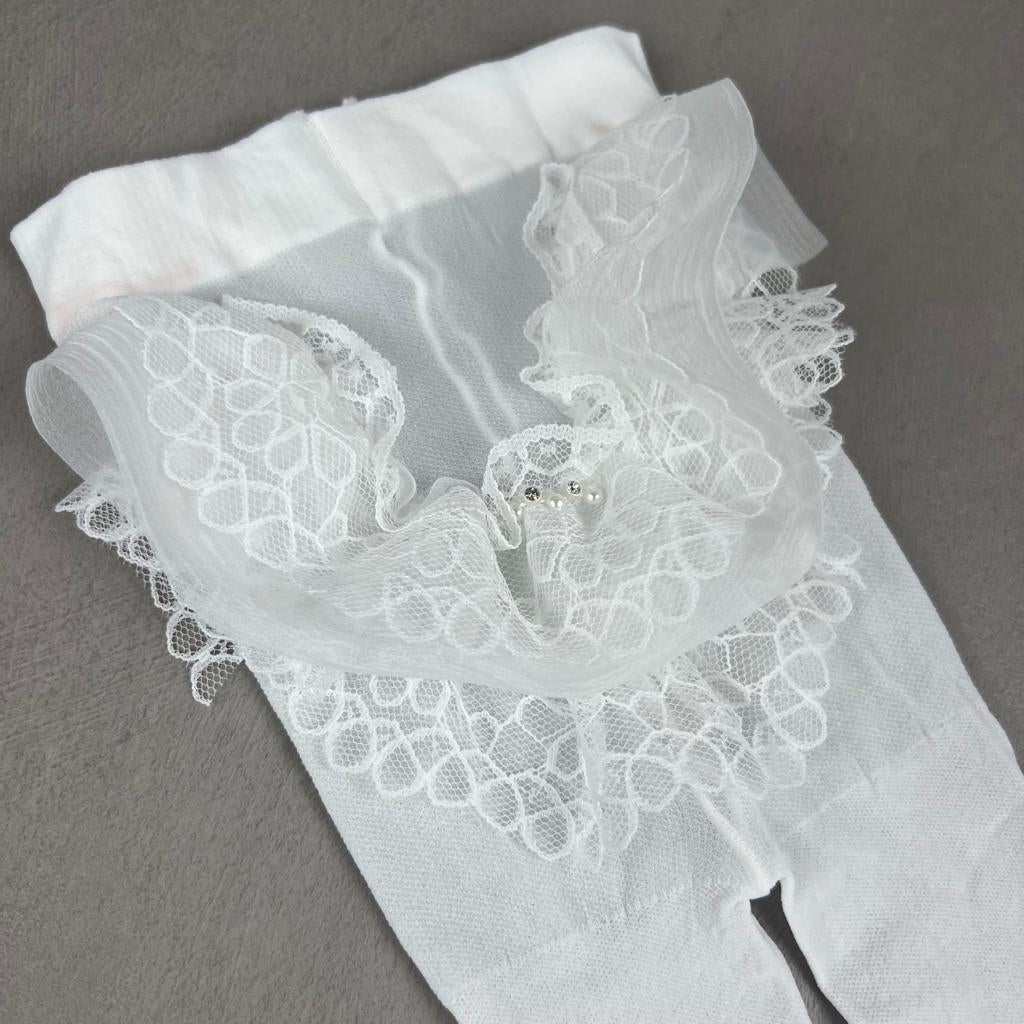 Collant in Filanca Merlettata