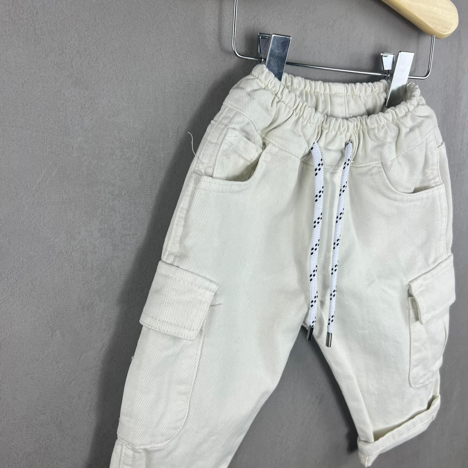 Jeans Neonato Cargo