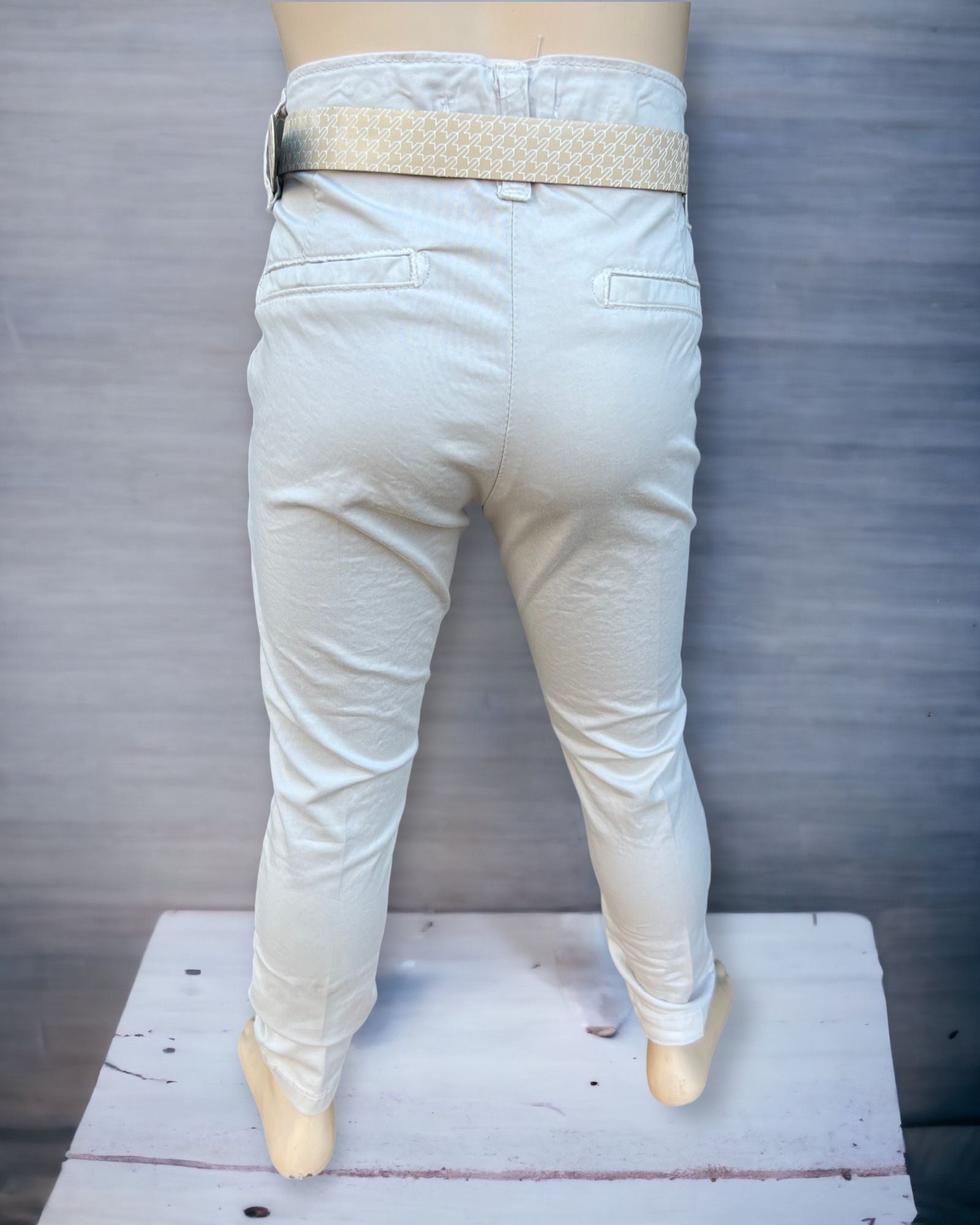 Pantalone In Cotone Neonato