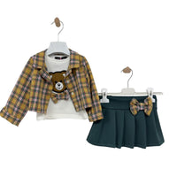 Completo 3 pezzi neonata Nikka Nature