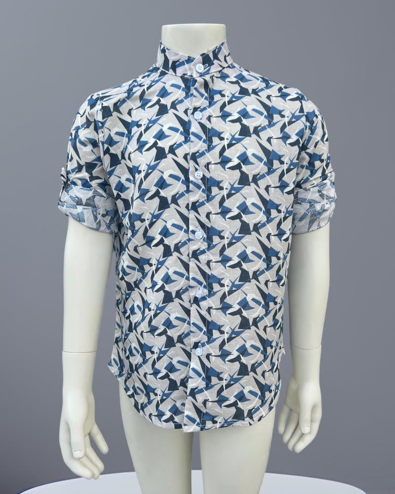 Camicia Coreana a Fantasia