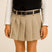 Pantaloncino effetto gonna da bimba con pieghe