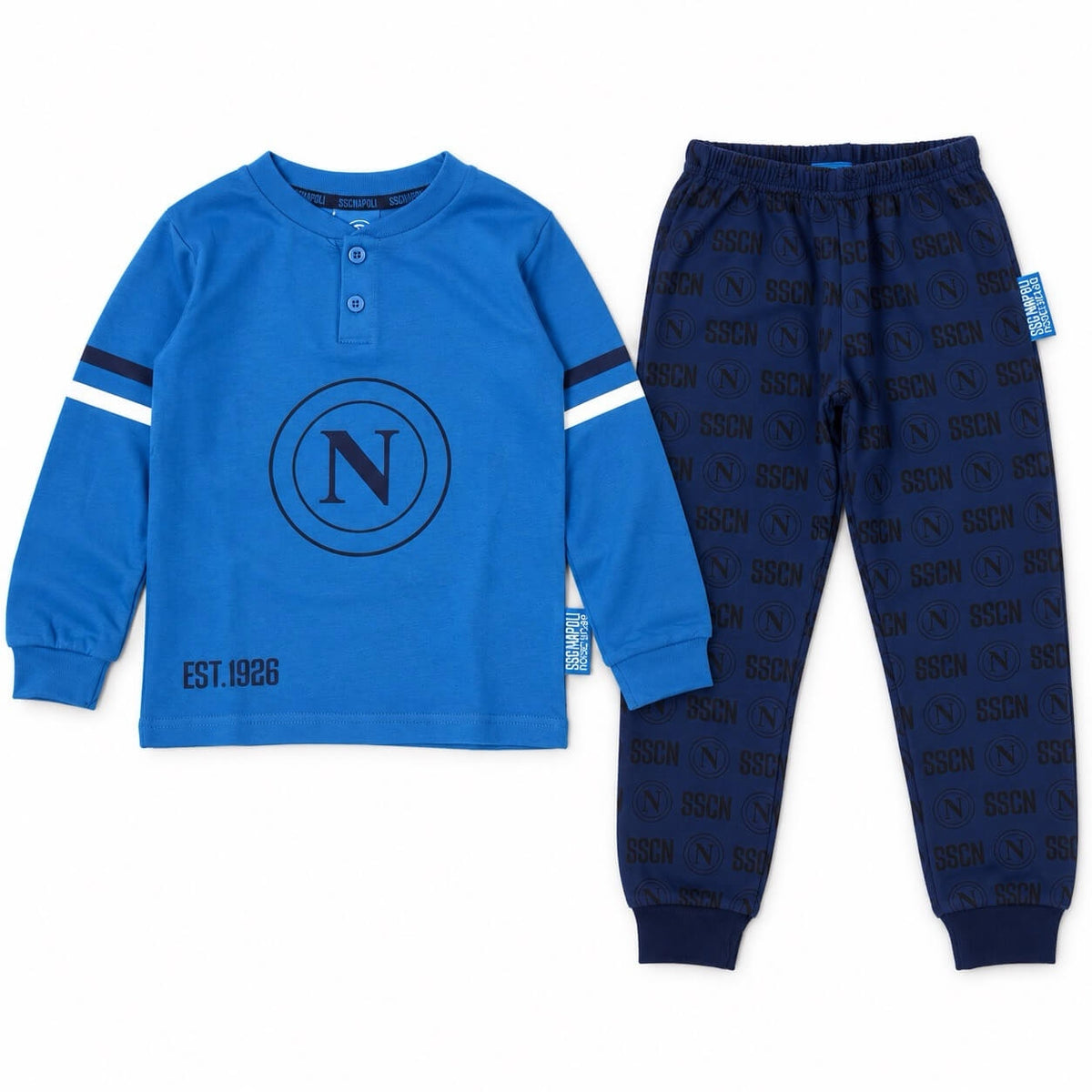 Pigiama Bambino SSC Napoli in Caldo Cotone