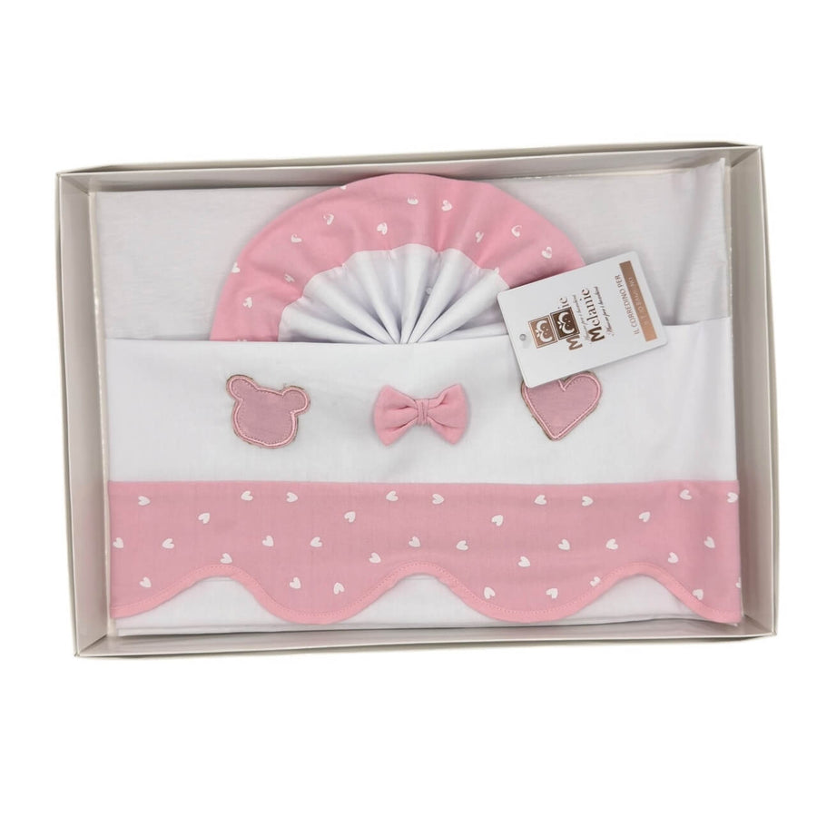 Completo Culla/Lettino Melanie 100% Cotone
