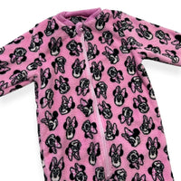 Pigiama a Tutone in Coral Minnie