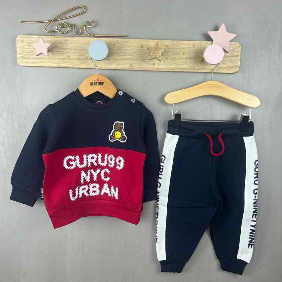 Tuta Felpata Guru Neonato