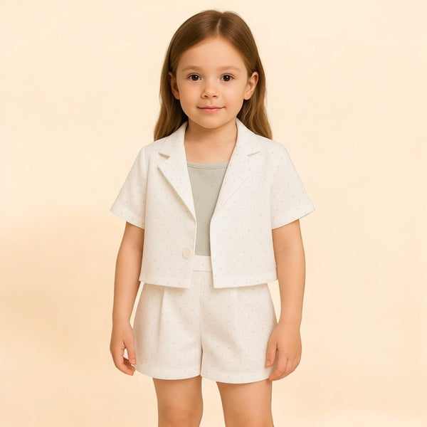 Completo bambina 3 pezzi Diamonds