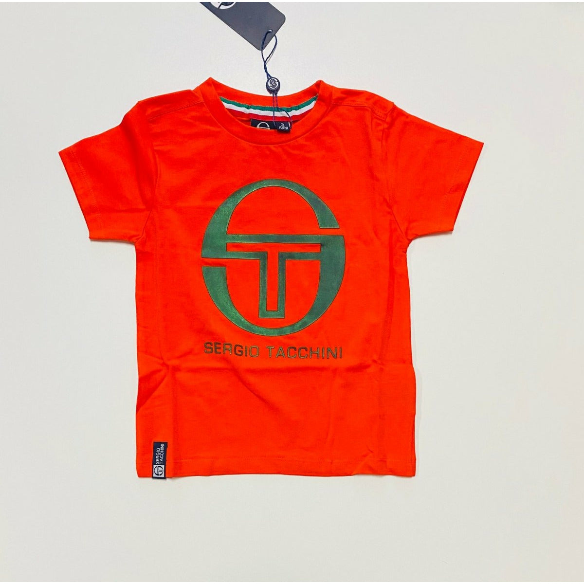 T-Shirt Sergio Tacchini neonato ROSSO