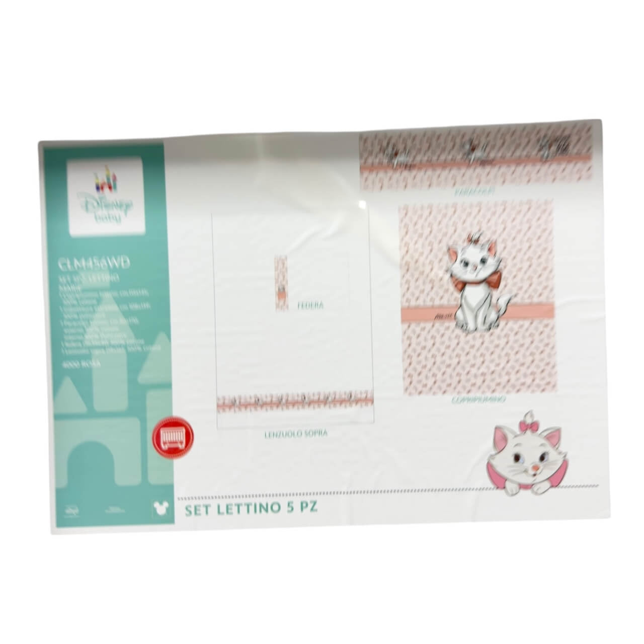 Completo trapunta lettino con paracolpi + Lenzuola Disney