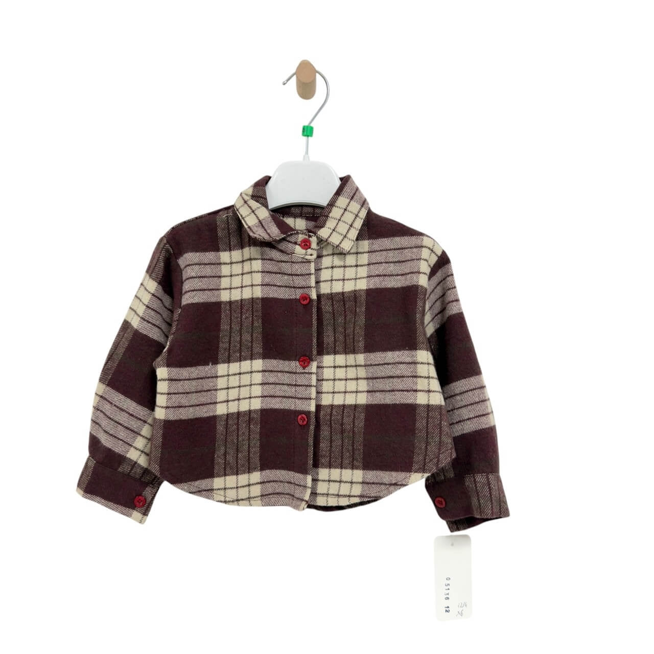 Camicia Neonata Flanella