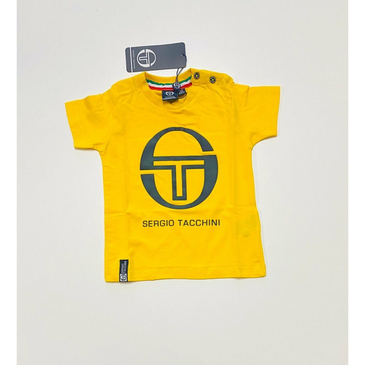 T-Shirt Sergio Tacchini neonato Giallo