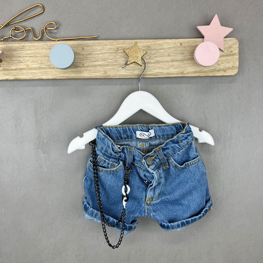 Bermuda in Jeans Neonato