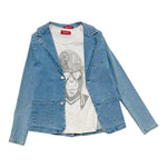 Giacca  in Jeans + T-shirt Slim Bimbo