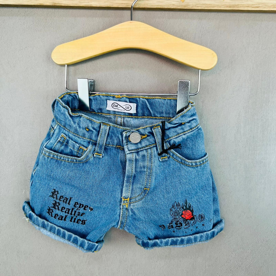 Bermuda in Jeans Neonato