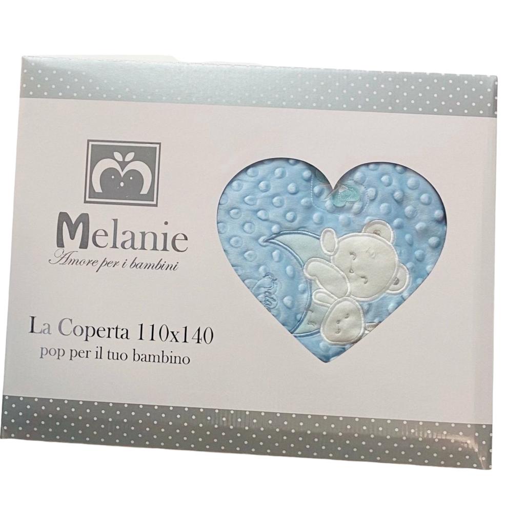 Coperta in Coral Per culla 100x140cm Melanie