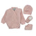 Set Golfino+Scarpette+Cappello in Misto Lana 0/6 Mesi