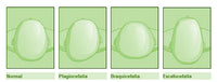 Cuscino + Federa Neonato Carrozzina in memory foam