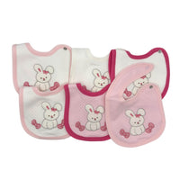 6 Bavette Ricamate Irge con Laccetti