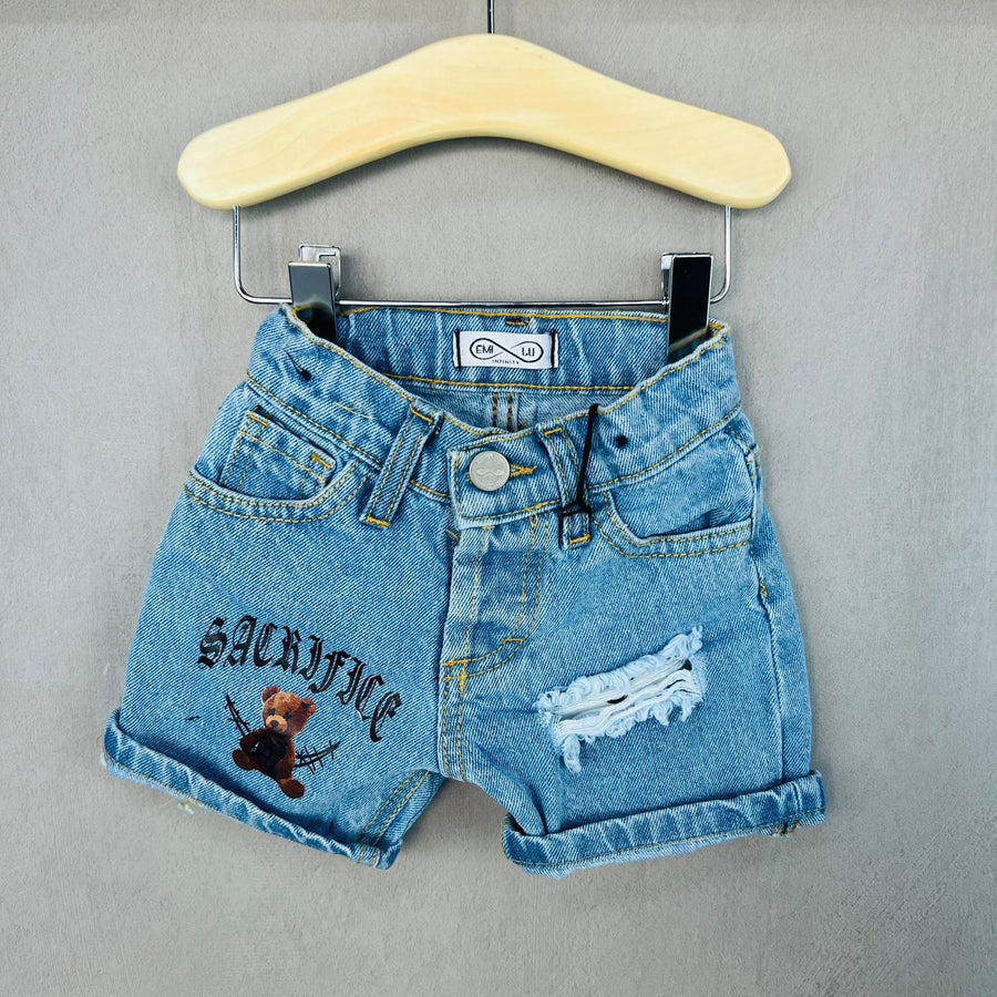 Bermuda in Jeans Neonato