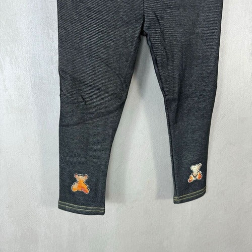Leggins Jeans Bimba Felpato Imbottito