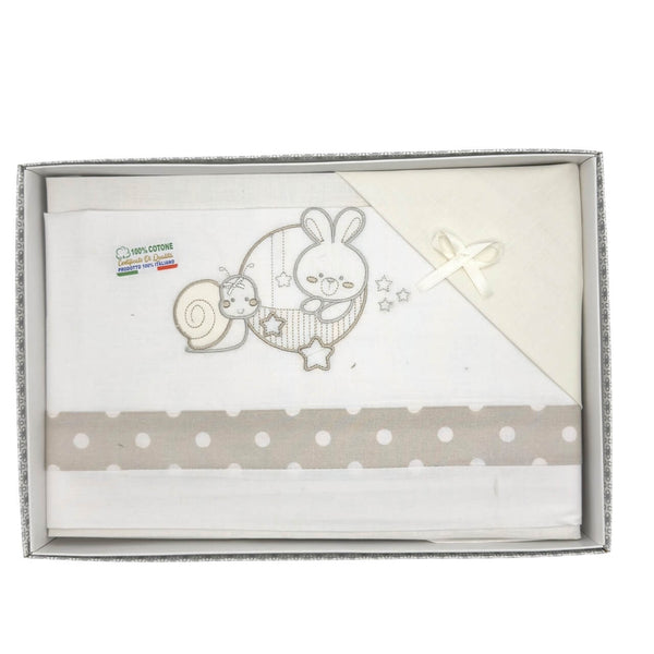 Completo Carrozzina Batuffolini 100% Cotone