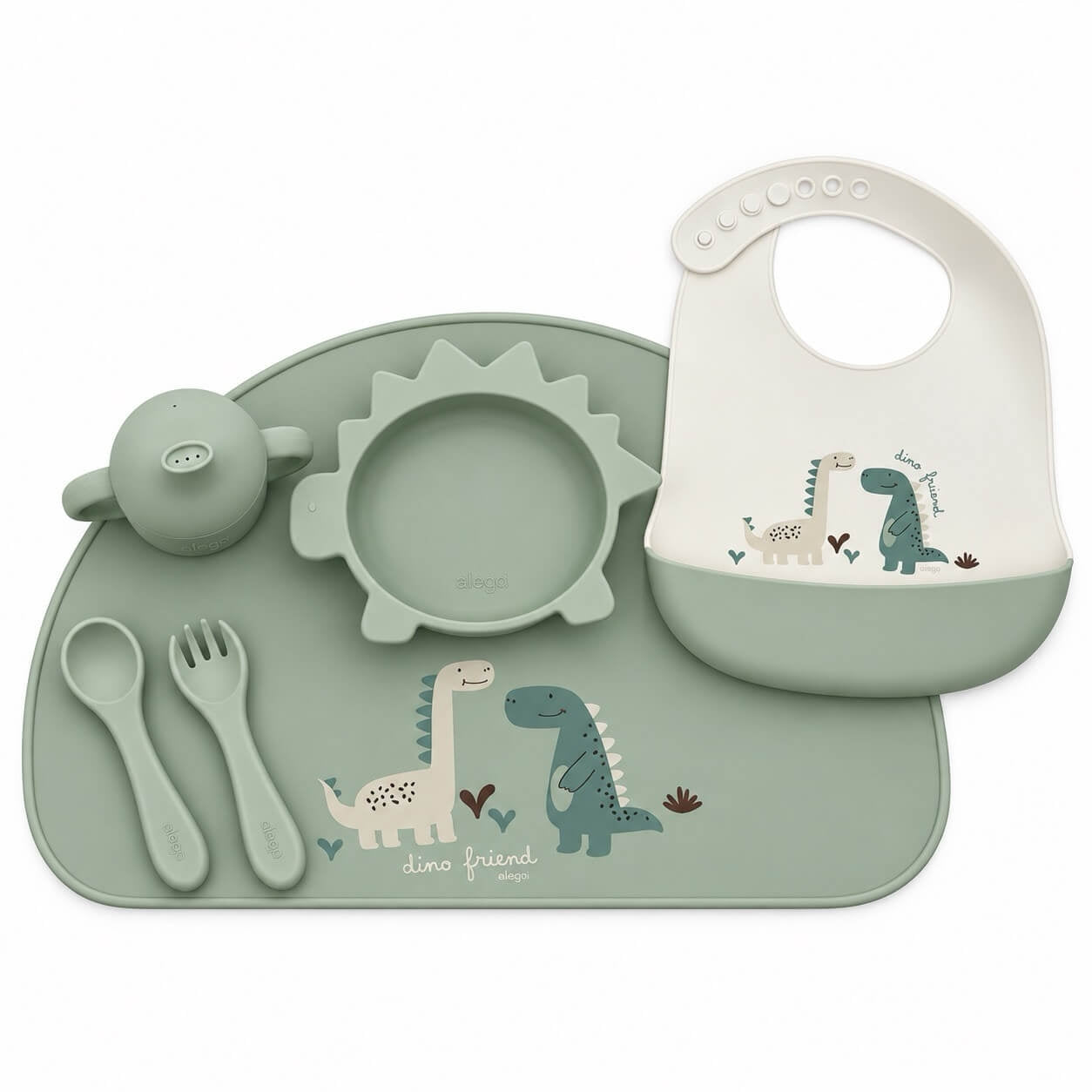 Set Pappa da 6 Pezzi in Silicone - Ellepi